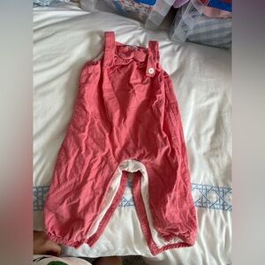 Jacadi corduroy overalls